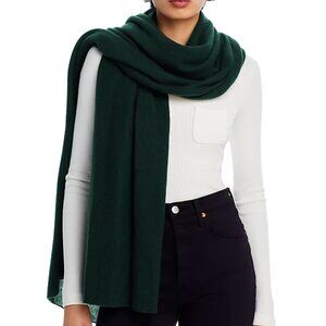 Cashmere Wrap, Shawl, Scarf - NWT Dark Green